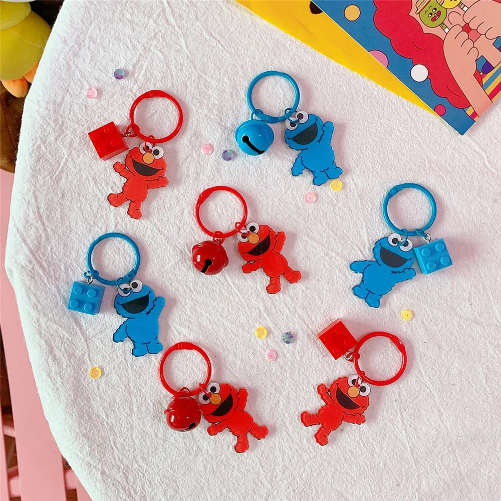 

wholesale 20pcs/lot cute Red blue big eye pendant toy doll clamshell doll plush keychain 4kinds 3*7.5cm TY01