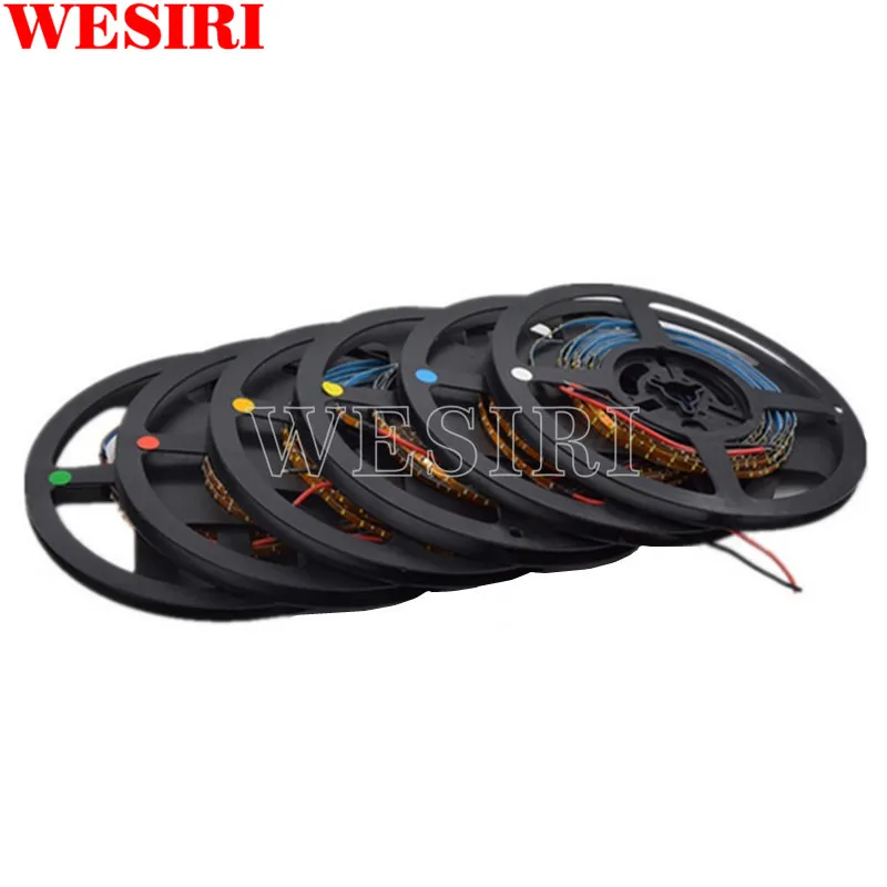

5M 3mm 120leds/m SMD 0805 Super Bright LED Strip Red/Green/Blue/White Warm/White/Orange/Pink Light Strip IP30 DC12V