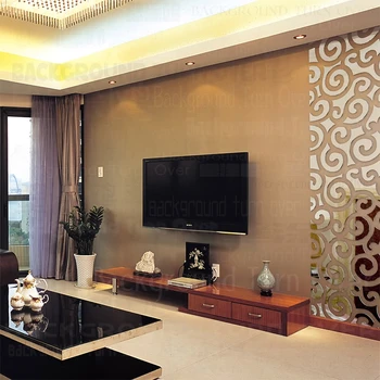 

DIY auspicious clouds pattern traditional Chinese 3D decoration mirror art wall home decor living room TV wall decal poster R124