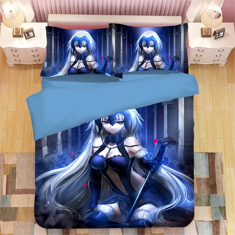 

Fate/Zero 3D bedding set Son Joan of Arc Duvet Covers Pillowcases Jeanne d'Arc comforter bedding sets bedclothes bed linen