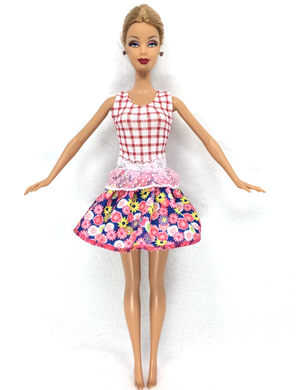 Нагорный Карабах 10 компл./лот в случайном порядке смешивания Стиль Новые платье куклы красивая праздничная одежда популярное модное платье для куклы Барби Best девочки подарок