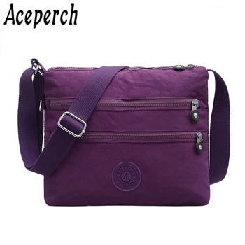 

ACEPERCH Women Shoulder Bags Zipper Small Monkey Bags Handbags Bolsos Mujer Girl Nylon Beach Crossbody Bag Female Sac A Main