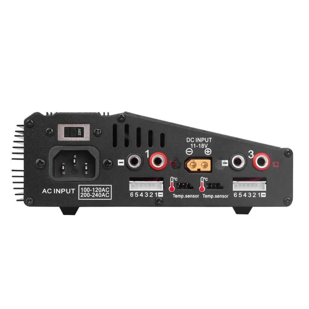HTRC Professional 4B6AC Quattro RC Balance Charger Discharger Built-In AC for Ni-MH/Ni-CD/LiPo/LiFe/LiHv/pb/Smart Battery