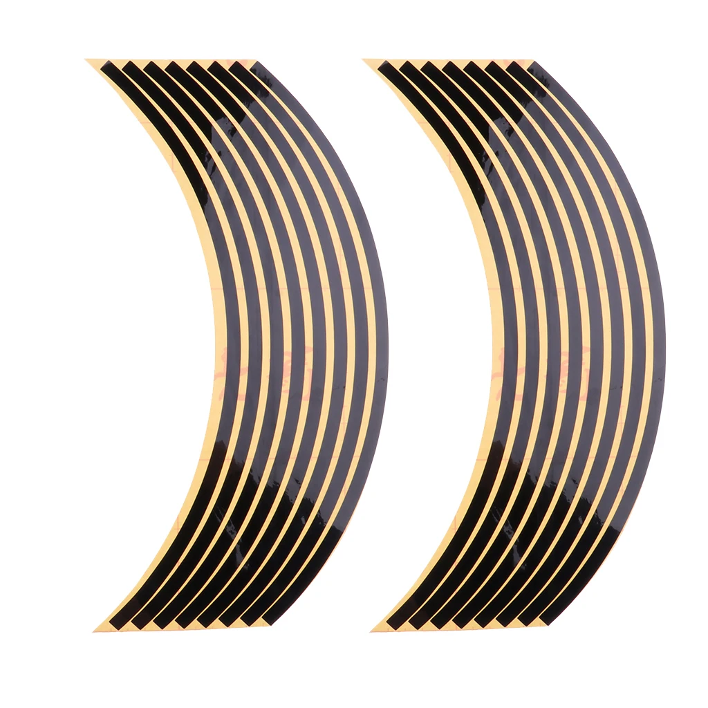 Reflective Rim Tape Wheel Stripe Decal Trim for Motorcycle Wheels 17
