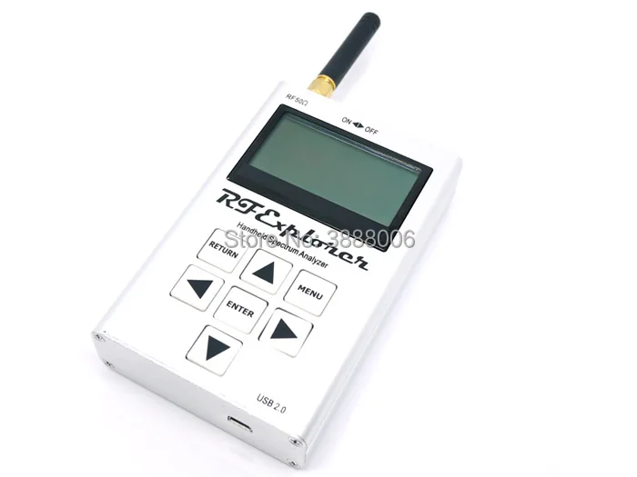 РЧ модель «исследователь» 2,4G USB цифровой спектрологический анализатор осциллограф 112 кГц-100 МГц WSUB1G Ручной цифровой анализатор спектра