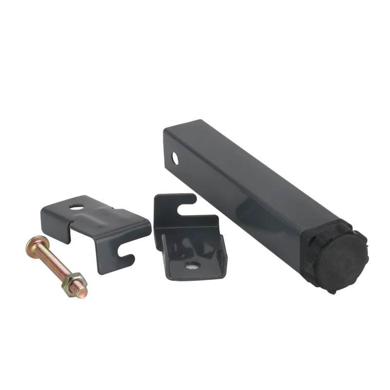  Adjustable Height Clamp Tube Leg Metal Square Bed Riser Table Legs for Tatami Bed Frame Fixed Suppo