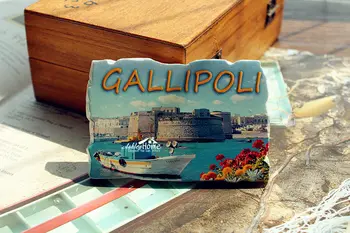 

GALLIPOLI, Turkey Tourist Travel Souvenir 3D Resin Fridge Magnet Craft GIFT IDEA