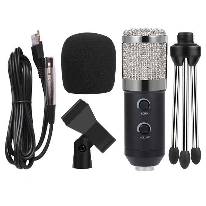 Ituf BM900 Professional Condenser USB Microphone for computer BM-800 Upgraded Audio Studio Vocal Recording KTV Adjustable volume-01