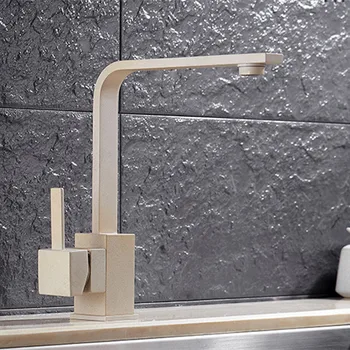 

Free shipping Luxury oat color kitchen sink faucet with top quality solid brass kitchen faucet by bronze kitchen sink faucets