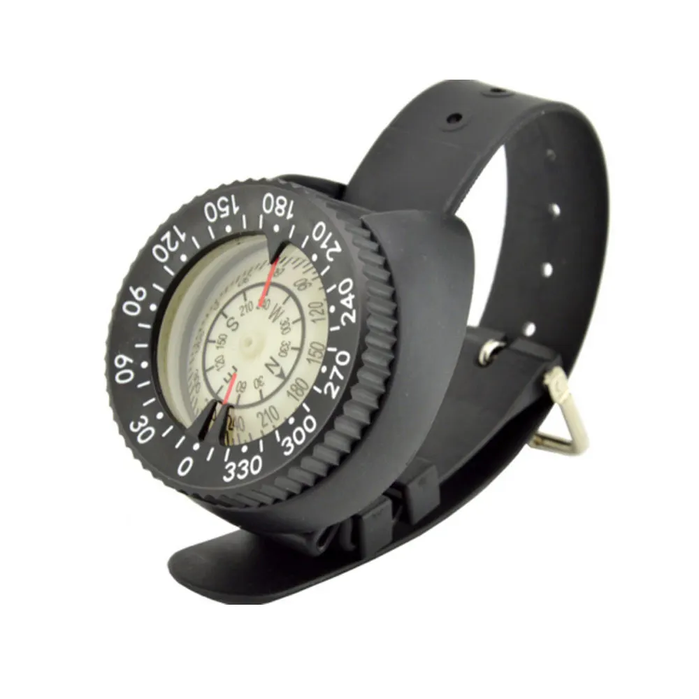 Relógio de Pulso Dial para Natação Mini Bússola Fluorescente Mergulho Esportes Aquáticos