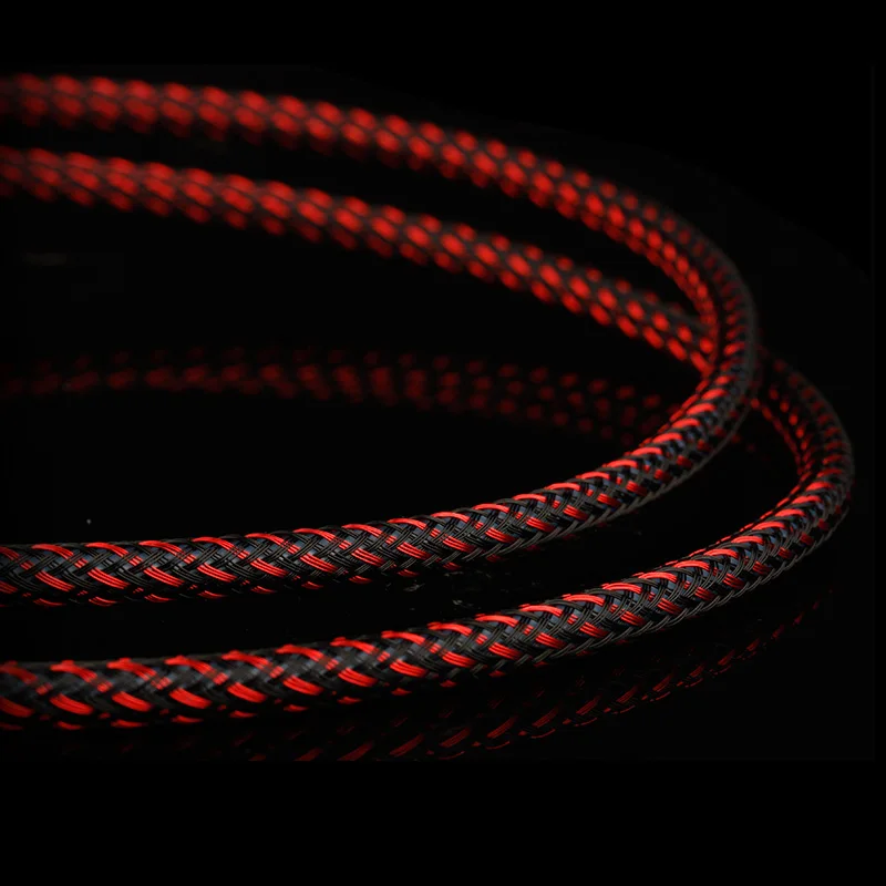 XiaoFan X5 Single Crystal Copper Speaker 2 RCA Double Lotus Head Audio Cable 2 to 2 Audio Amplifier Signal Cable Free Shipping