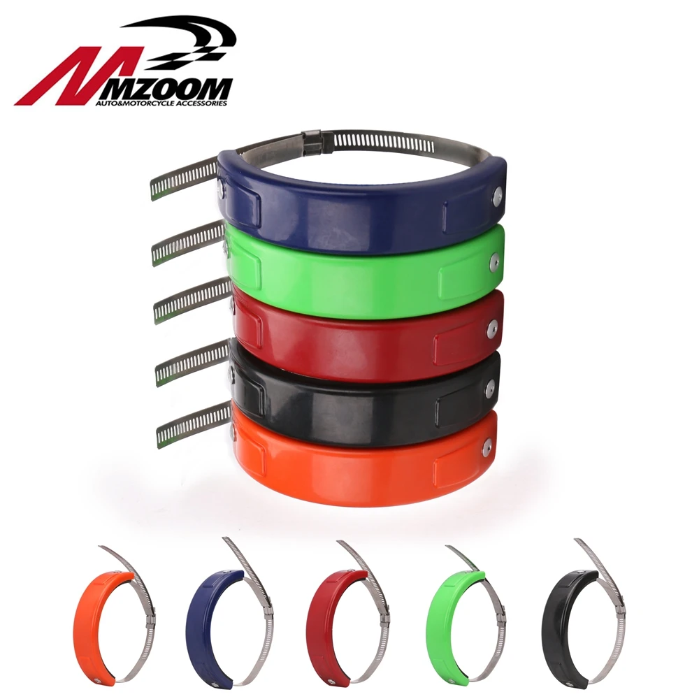 

Free shipping Motorcycle Accessories Universal 100MM-160MM Oval Exhaust Protector Can Cover For Triumph tiger 800 street triple