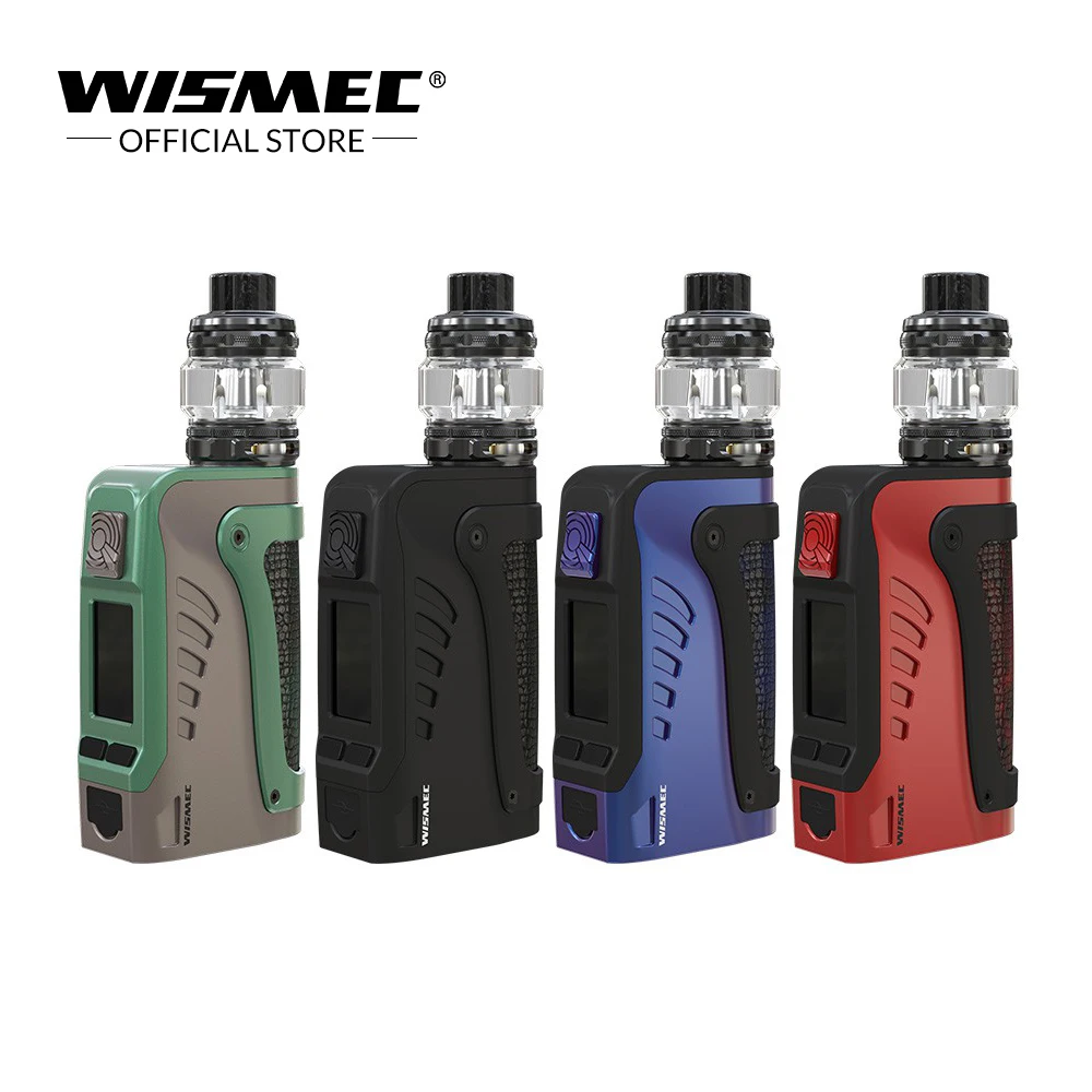 

Wismec Reuleaux Tinker 2 Waterproof kit 200W With Trough Tank 6.5ml fit WT coil Electronic Cigarette Kit