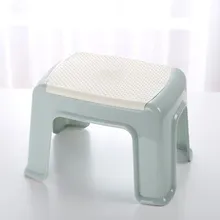 Безопасность толстые Пластик табурет ступенька-опора для беременных женский, черный стул Пластик ногтей стул ванны Водонепроницаемый скамья дома