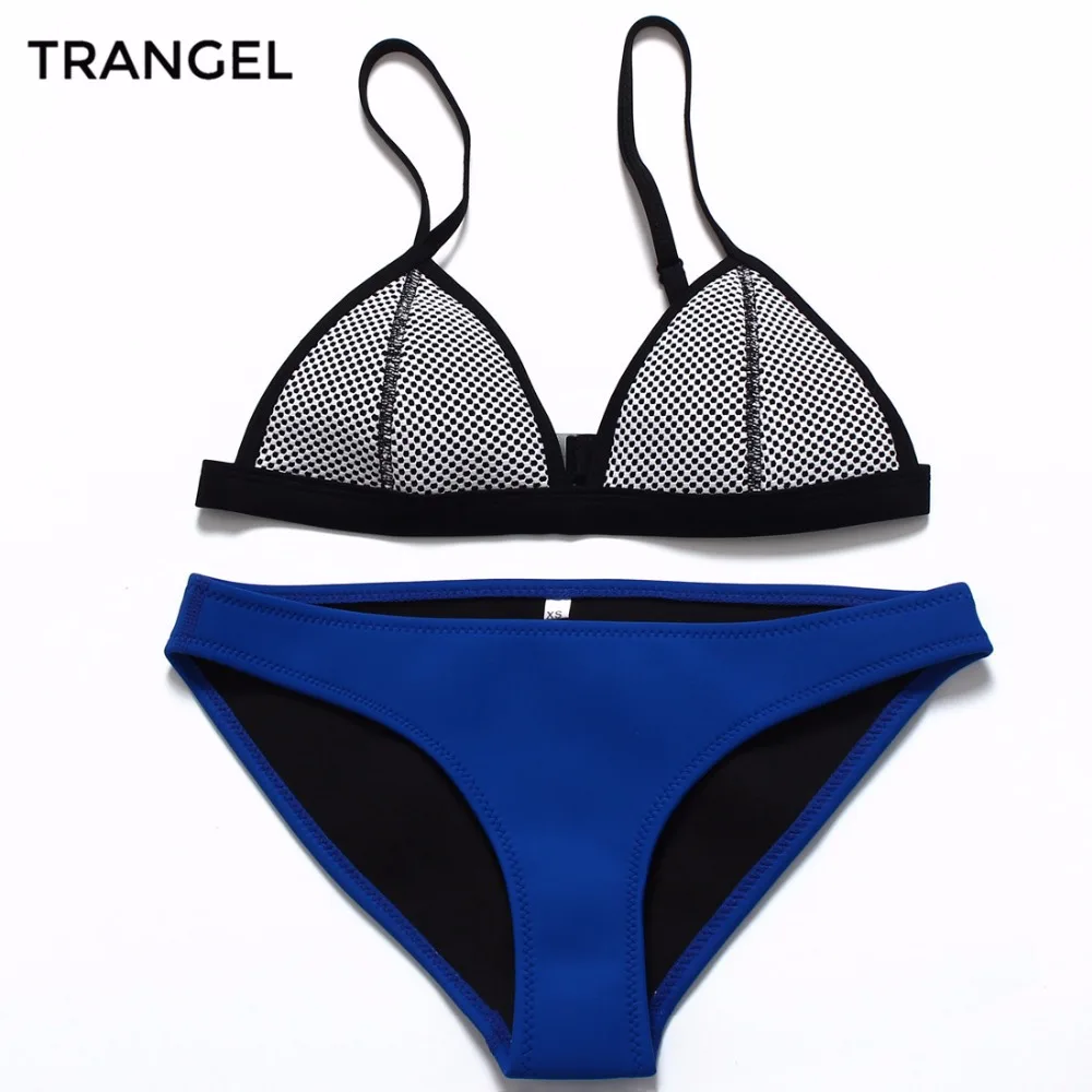 

2016 Sexy Women Swimwear Bikinis Mesh Bra Bikini Set Swimwear Bikini XS-XL