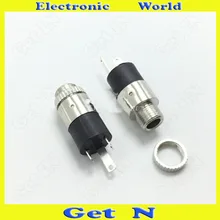 300pcs PJ 392 High Quality 3 5MM Stereo Auido Video Jacks 3 5mm Headphone Connectors 3Pins With Screw PJ392
