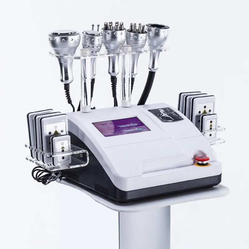 

2019HOT SALE !!! Ultrasonic Liposuction 40K Cavitation Radio Frequency Vacuum Bipolar RF Machine Slimming Beauty Equipment