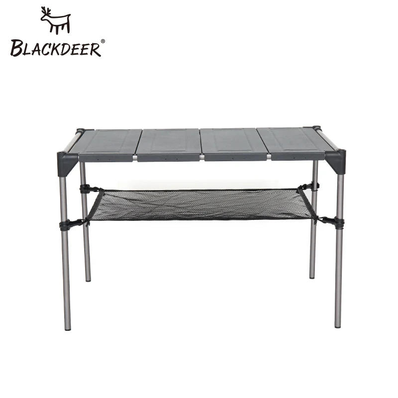 BLACKDEER Outdoor Camping Desk Aluminum Alloy Folding Table Portable Picnic Fishing Beer Table Lightweight Rain-Proof Detachable BLACKDEER Outdoor Camping Desk Aluminum Alloy Folding Table Portable Picnic Fishing Beer Table Lightweight Rain-Proof Detachable