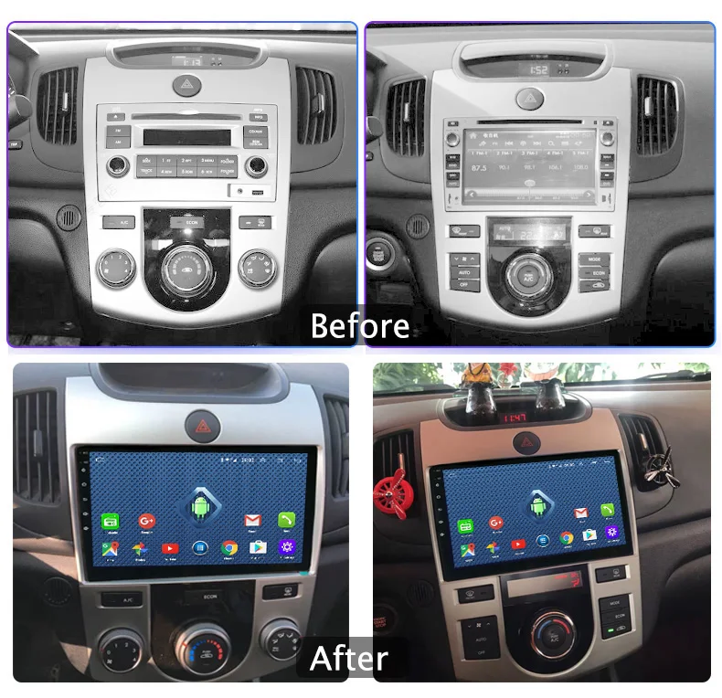 Excellent Android 8.0 2+32G 4G 3G WIFI netcom 9 inch for KIA forte 2009-2014 Radio gps navigation support steering wheel bottons control 2 Excellent Android 8.0 2+32G 4G 3G WIFI netcom 9 inch for KIA forte 2009-2014 Radio gps navigation support steering wheel bottons control 2