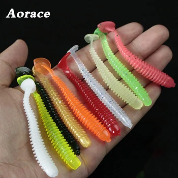 

10pcs Soft Jig Fishing Lure Silicone Swimbait Bass Bait Shad 50mm 60mm 70mm Lures for Fishing Simulation Soft Fish Leurre