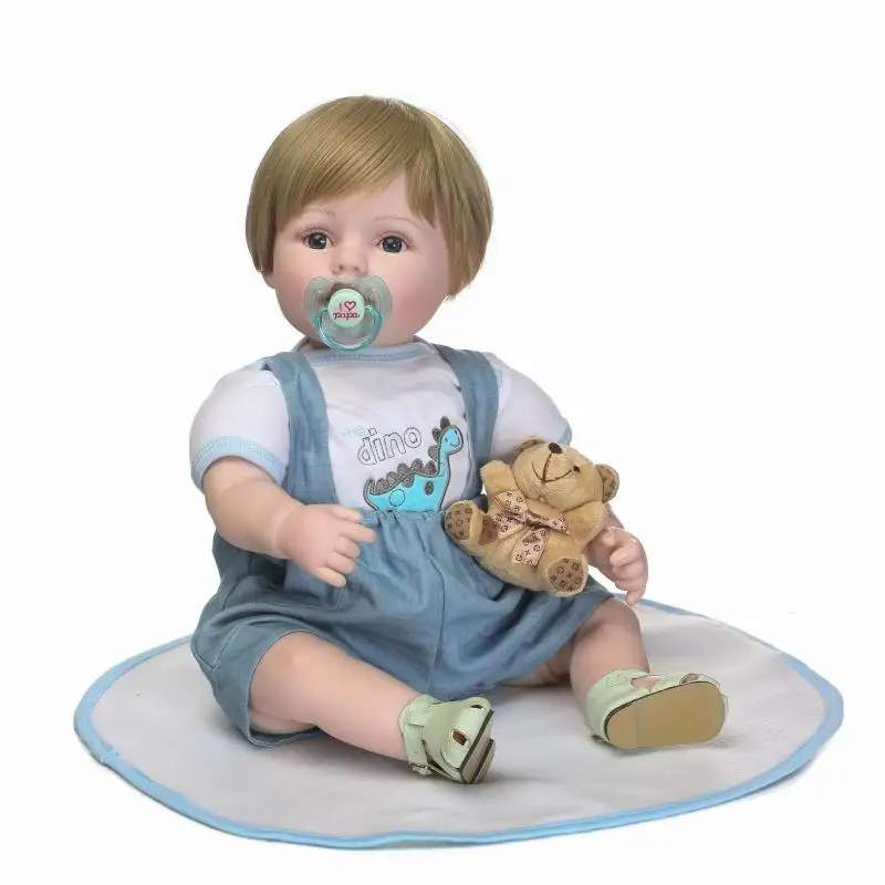 

22"/55cm Very Cheap Lifelike Newborn Baby Doll Bebe Reborn Alive Reborn Dolls Brinquedo Free Shipping Juguetes Real Doll Reborn