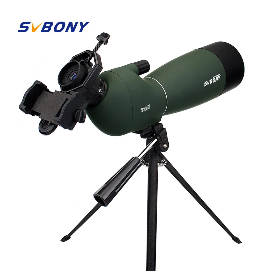 Svbony SV28 50/60/70mm Spotting Scope Zoom Telescope Waterproof