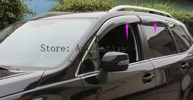 

Rain Window Sun Visor Sunvisor Exterior Windows visor find rain shield for mitsubishi outlander EX 2009 2010 2011 2012