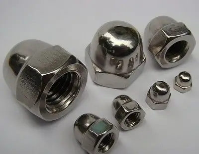 

20PCS Metric M12 304 Stainless Steel Hex Head Dome Cap Protection Cover Nuts