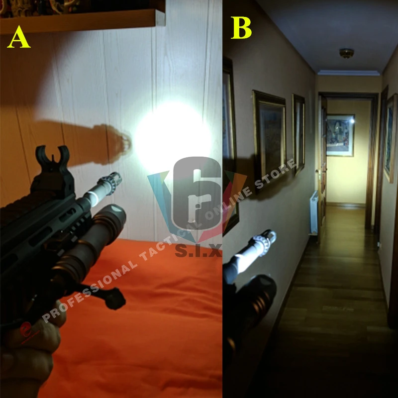 Lanterna e Dbal Interruptor de Pressão Dbal-a2 e Airsoft Surfire Tático Emkii Luz Aumentada M600c Dbal-d2 6 Cheap Luzes de armas