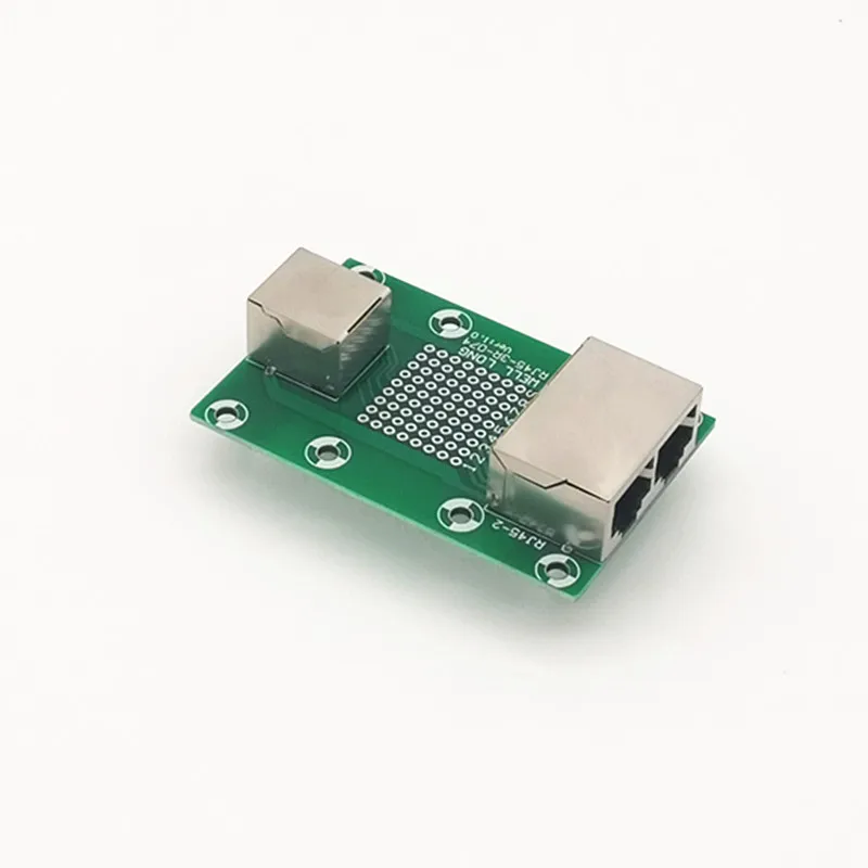 

RJ45 8P8C Jack 1way transfer 2 way Breakout Board, Terminal Block, Connector.