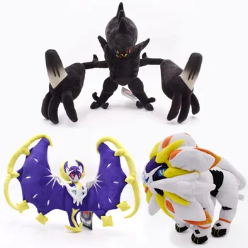 

3 Styles Alola Solgaleo Lunala Necrozma 10-20" New Arival Plush Doll Soft PP Cotton Animal Toys For Children Free Shipping