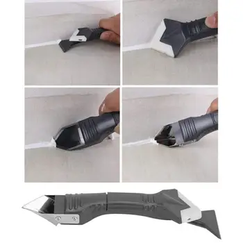 

Sealant Trowel Angle Scraper Grout Caulking Remover Set Hand Caulk Finishing Tools DIY Manual Hand Tool Set