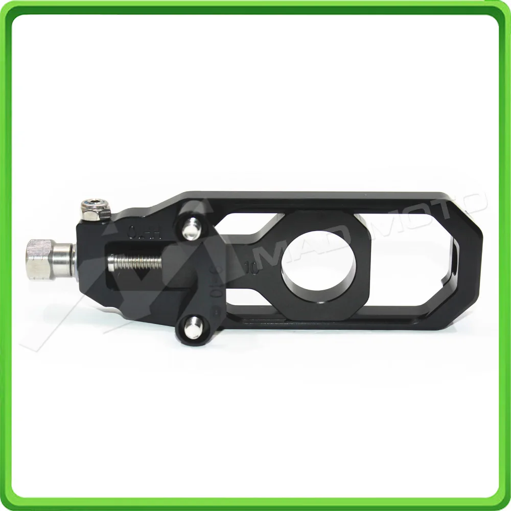 Motorcycle Chain Tensioner Adjuster fit for HONDA CBR 600 RR CBR600RR 2005 2006 Black (10)