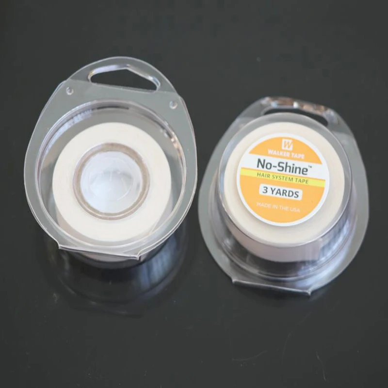 Free shipping 1 roll No shine hair tape 1.9cmx3yards (3/4"x3Yards