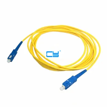 

1M 3M 5M 10M 20M 30M SC to SC Fiber Patch Cord Jumper Cable SM Simplex Single Mode Optic for Network CS-CS 10TF 16FT 33FT