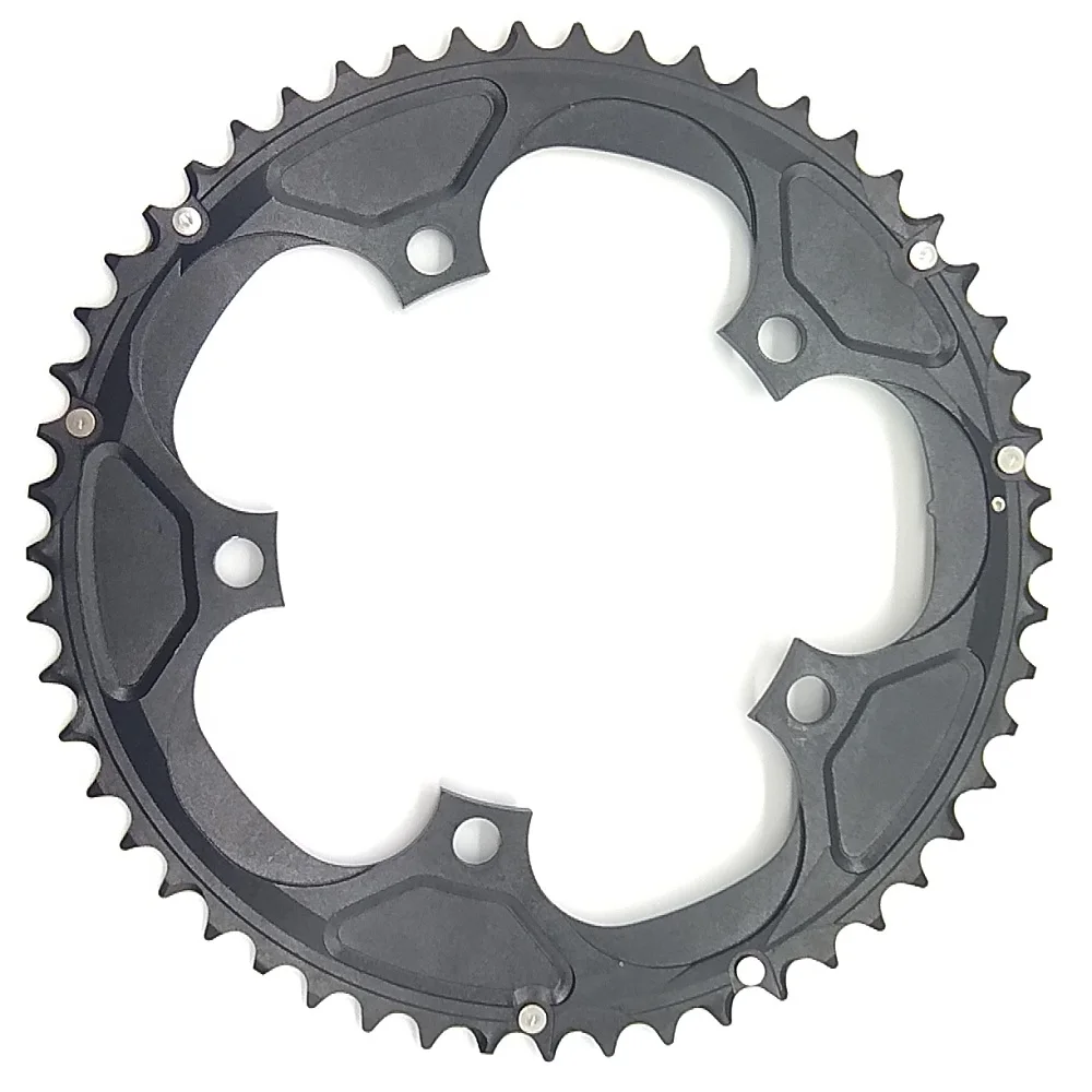 TRUYOU цепное колесо 53/39 T двойная плата BCD 130 Chainwheel Road велосипедная Звездочка