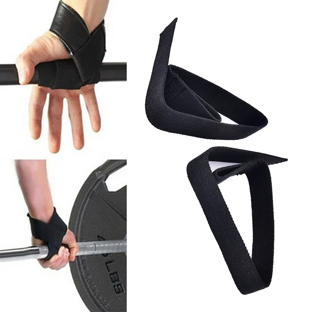 Power Weight lifting Straps Training Gym Grips Straps Wrist Support