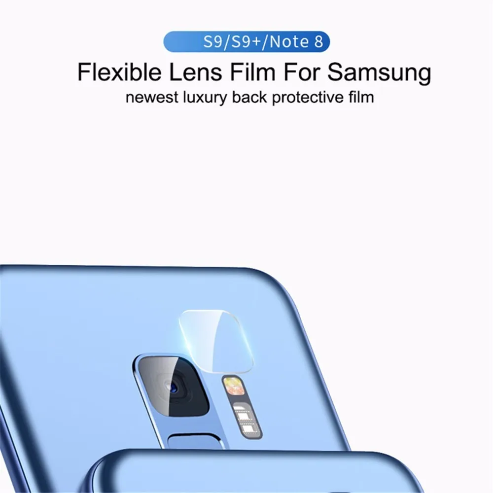 2 шт. закаленное стекло 21D для задней камеры Samsung Galaxy S8 S9 Plus Защитная пленка J4 J6 J8 J7 A8