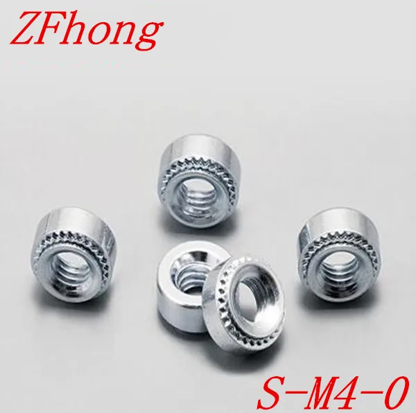 100pcs S M4 0 PEM Self Clinching Nuts / Pressure riveting nut in Nuts