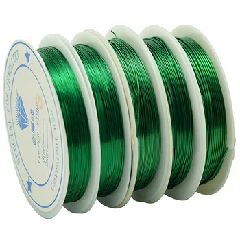 

Copper Wire 0.25/0.3/0.4/0.5/0.6/0.7/0.8/1.0mm Green Copper Color 1 Roll 2.5/3.5/4.5/6.5/10/15/30/40 M Beading Cord Findings DIY