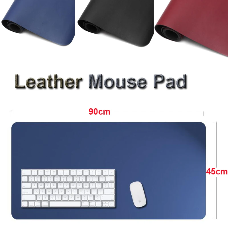 90x45 cm Large size XL game PC mouse pad TOP material Leather Gaming