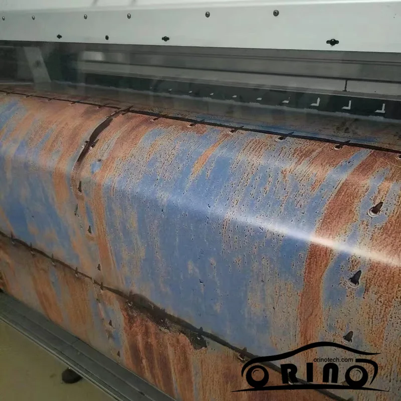Rusty Car Wrap Film Decal-4