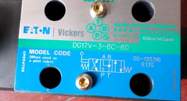 

[ZOB] The original authentic DG17V-3-6C-60 electromagnetic valve.