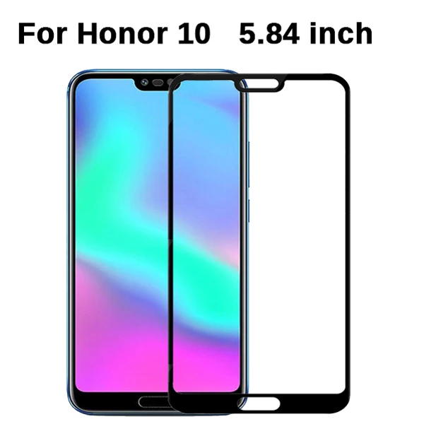 3D 9H стекло для huawei Honor 10 9 Lite Полное покрытие защитное стекло на Honor Play 9 10 Lite V10 Защитная пленка для экрана - Цвет: Huawei Honor 10