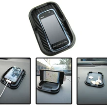 Многофункциональный Автомобиль Нескользящие площадку Резина Мобильная Важная палка Dashboard Телефон Полка Противоскользящие Коврики для GPS MP3 ячейкой