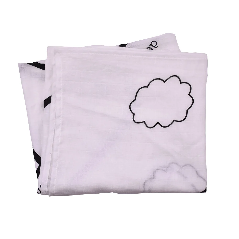 Детские одеяла для новорожденных хлопок органическое муслиновое Пеленальное