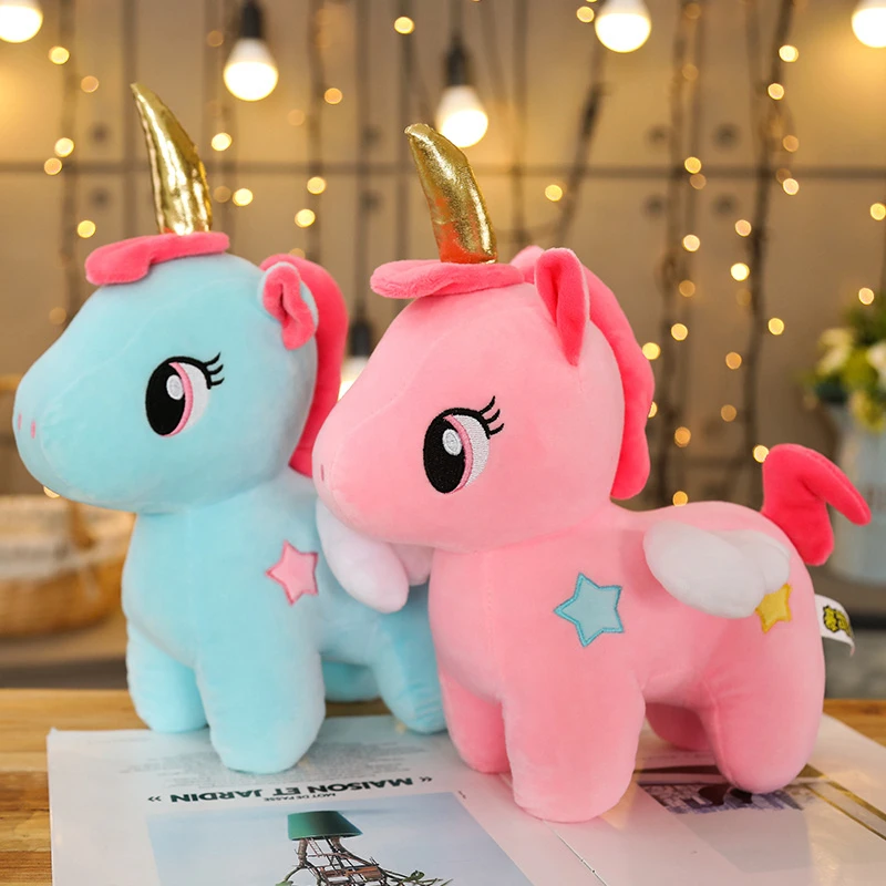 unicorn plush with babies