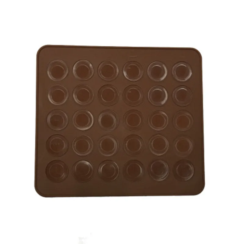 Bakery Tools Silicone Baking Mat Pastry Accessories Cookie Stencil Macaron Food Grade High Temperature Cake/Egg Tart Mold