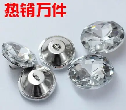 

Wholesales 500pcs Gem flower crystal button ,sofa, soft bag buckles Crystal Buttons Headboard Buttons Sofa Bed Wall