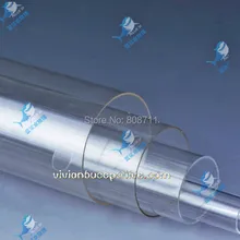 2 шт.* 50 см прозрачная акриловая пластиковая плексигласовая труба, 16 мм, 20 мм, 25 мм, 32 мм, 40 мм